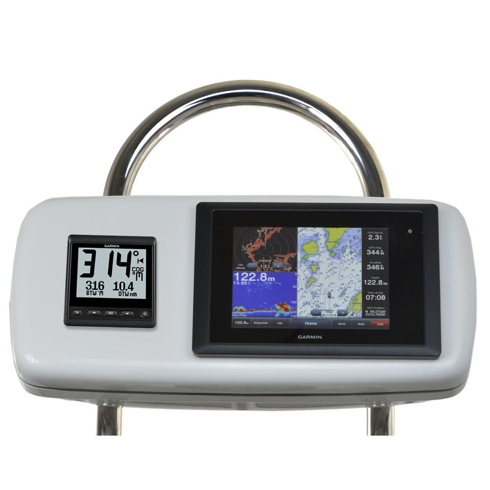 NavPod GP2040 - 02 SystemPod Pre - Cut f/Garmin 4008/4208 & 1 Instrument f/12" Wide Guard - Anchor Express