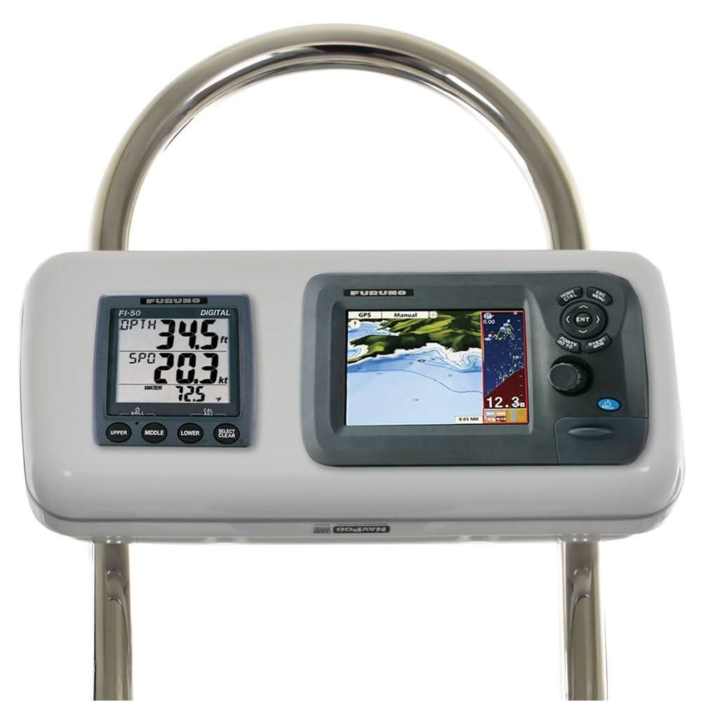 NavPod GP2515 SystemPod Pre - Cut f/Furuno GP1670/GP1670F 5.7" & 1 Instrument f/12" Wide Guard - Anchor Express