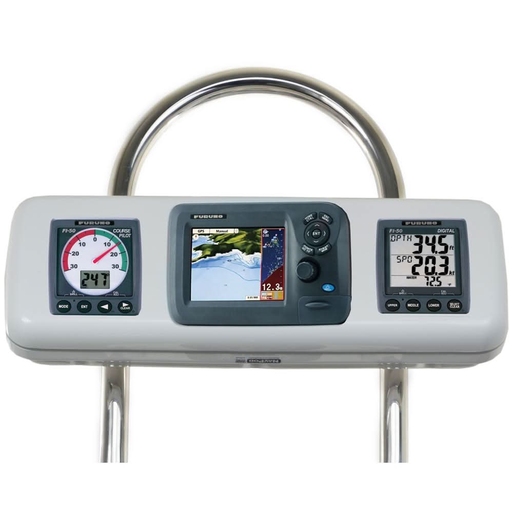 NavPod GP2607 SystemPod Pre - Cut f/Furuno GP1670/GP1670F 5.7" & 2 Instruments f/12" Wide Guard - Anchor Express