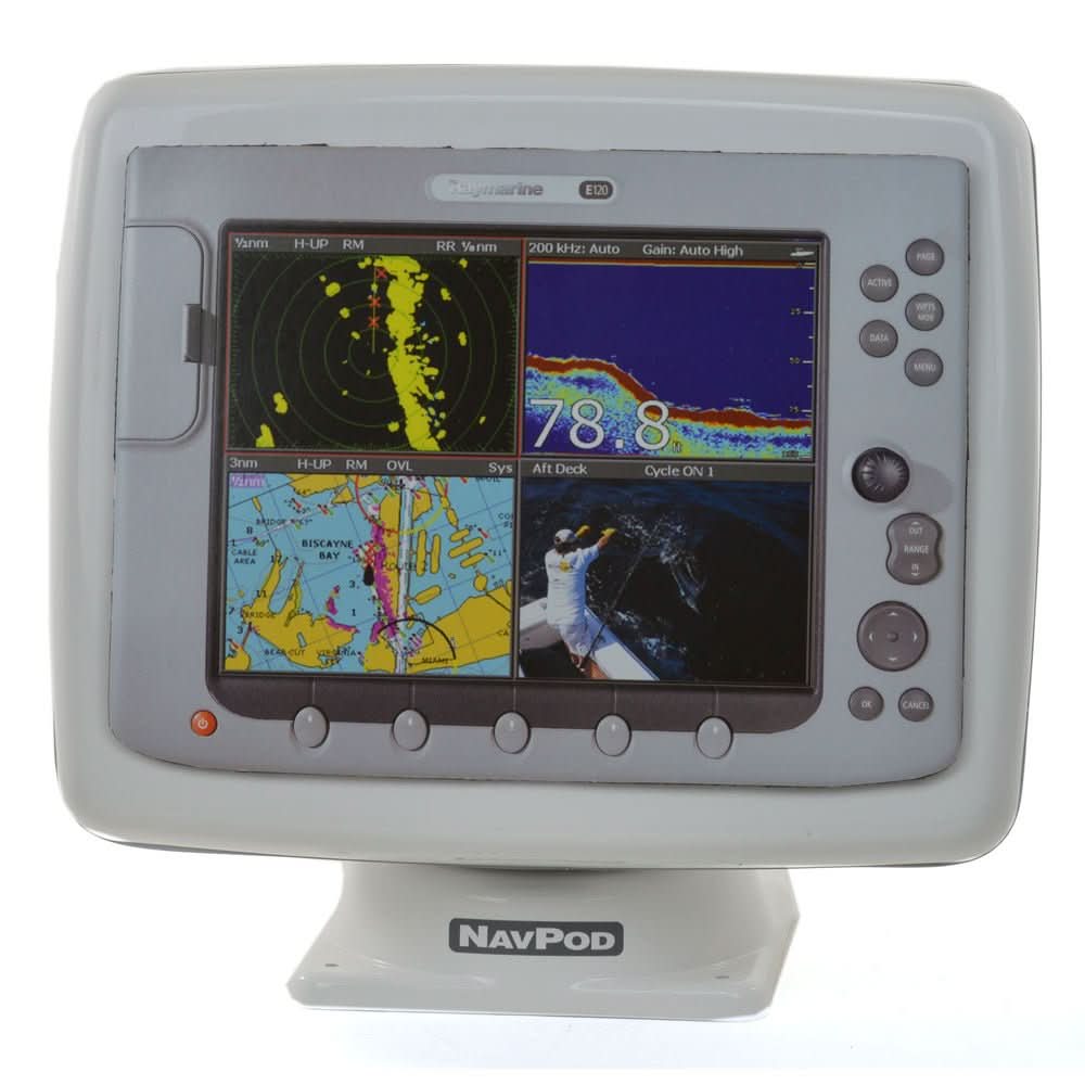 NavPod PP5061 PowerPod Precut f/Grand Prix Series f/Raymarine C120 & E120 Dash Mount - Anchor Express