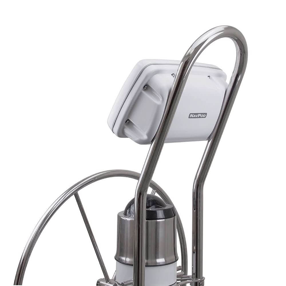 NavPod GP1900-11 SailPod white waterproof housing pre-cut for Garmin GPSMAP 1042xsv and 1022 series chartplotters.