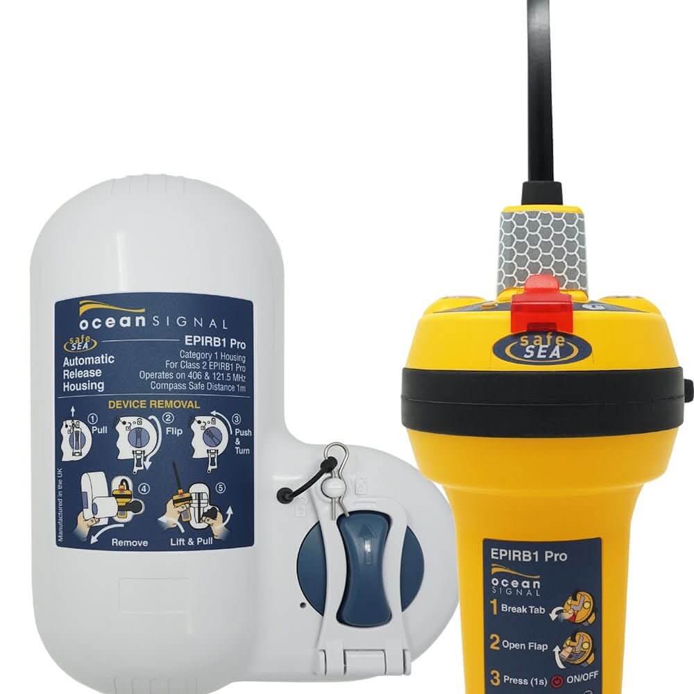Ocean Signal SafeSea EPIRB1 Pro - Float - Free Category 1 EPIRB - 702S - 03401 - Anchor Express