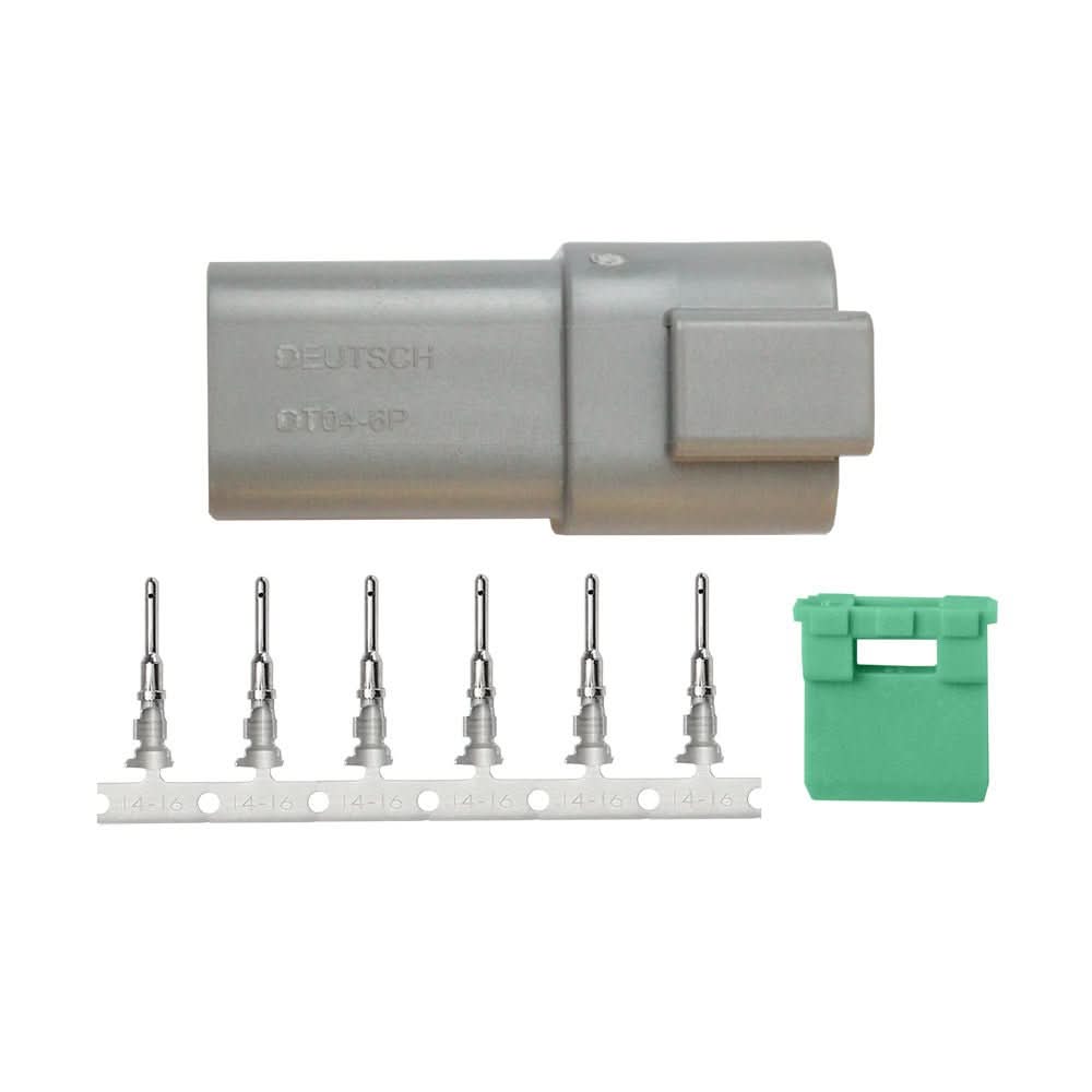 Pacer DT Deutsch Receptacle Repair Kit - 14 - 18 AWG (6 Position) - TDT04F - 6RP - Anchor Express