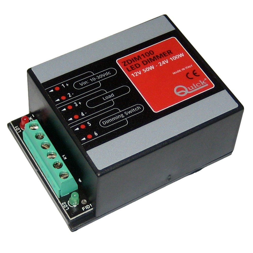 Quick ZDIM100 LED Dimmer - 10 - 30V DC - Up to 50W on 12V & Up to 100W on 24V - FASP093CA2L1A00 - Anchor Express