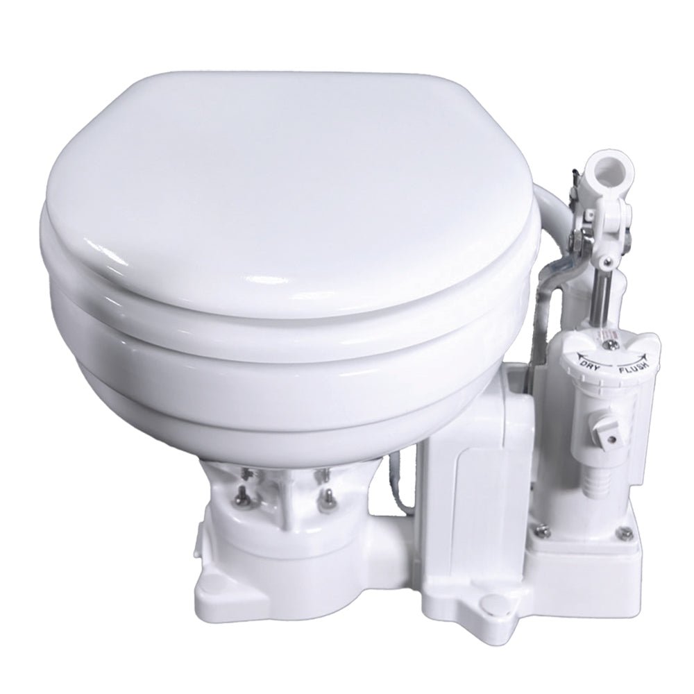 Raritan PH PowerFlush Electric Marine Bowl Toilet - 12V - White - P101E12 - Anchor Express