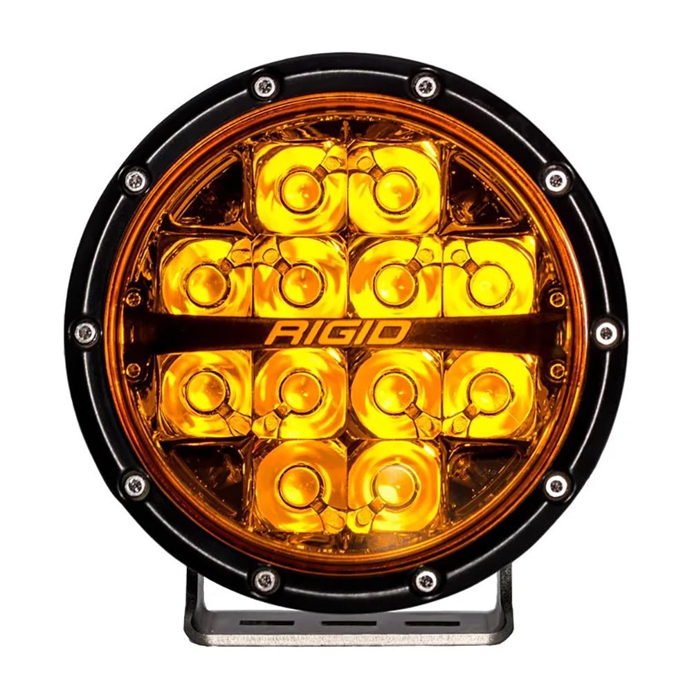 RIGID Industries 360 Series 6" Spot w/Amber Pro Lens - Pair - 36210 - Anchor Express