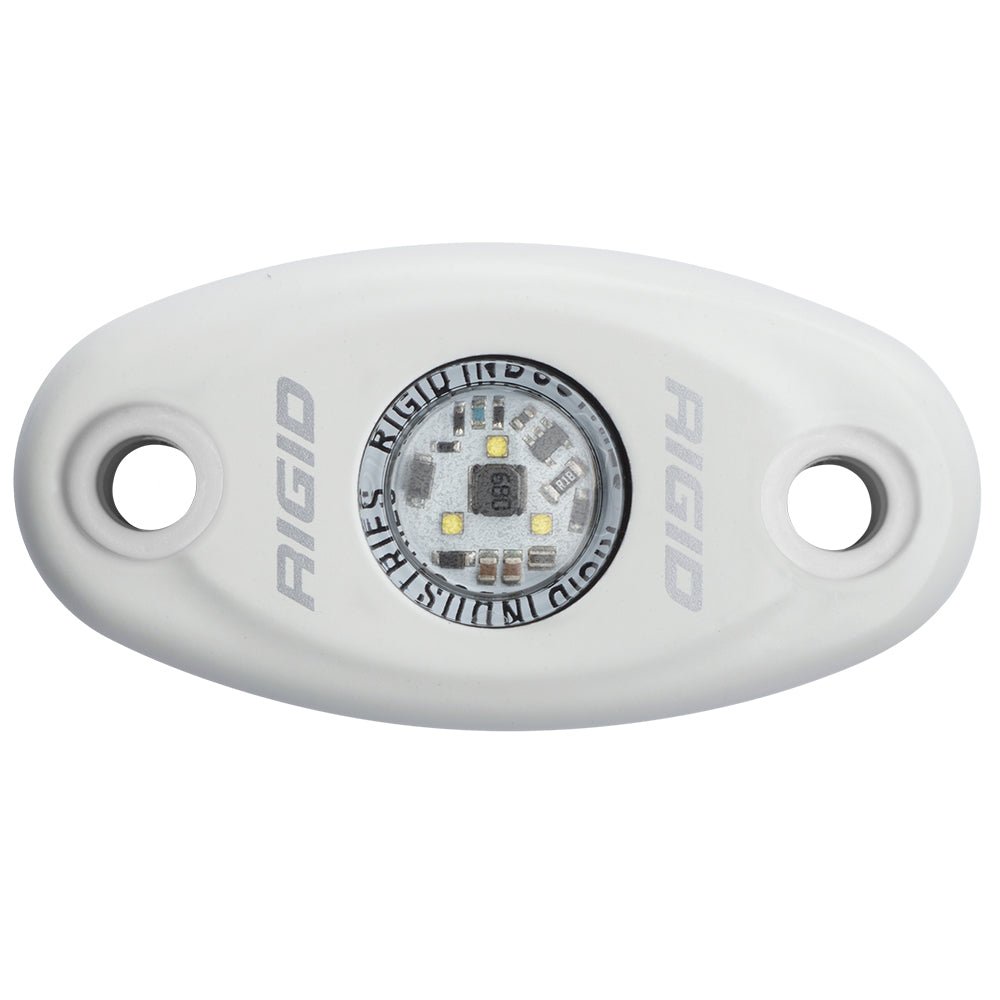 RIGID Industries A - Series White Low Power LED Light - Single - Natural White - 480143 - Anchor Express