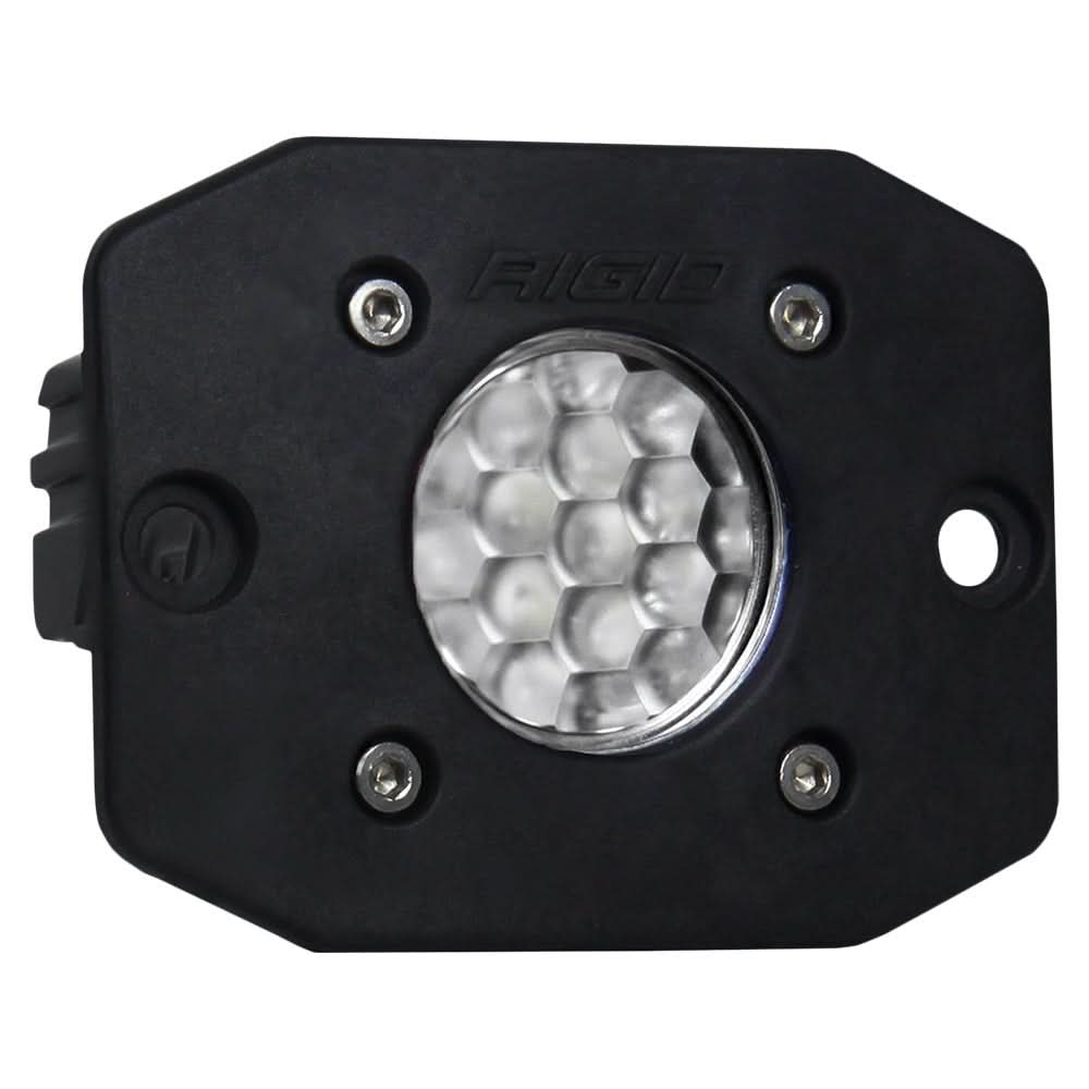 RIGID Industries Ignite Flush Mount Diffused - Single - Black - 20631 - Anchor Express