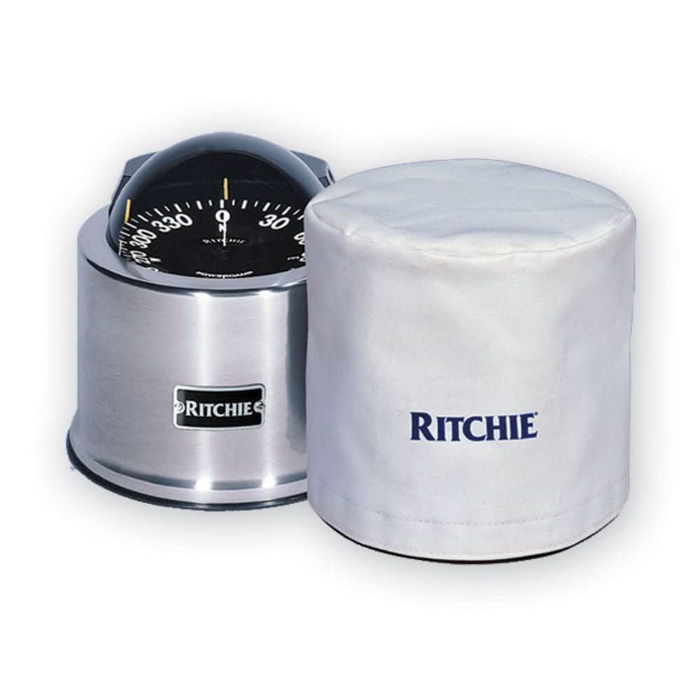 Ritchie GM - 5 - C 5" GlobeMaster Binnacle Mount Compass Cover - White - GM - 5 - C - Anchor Express