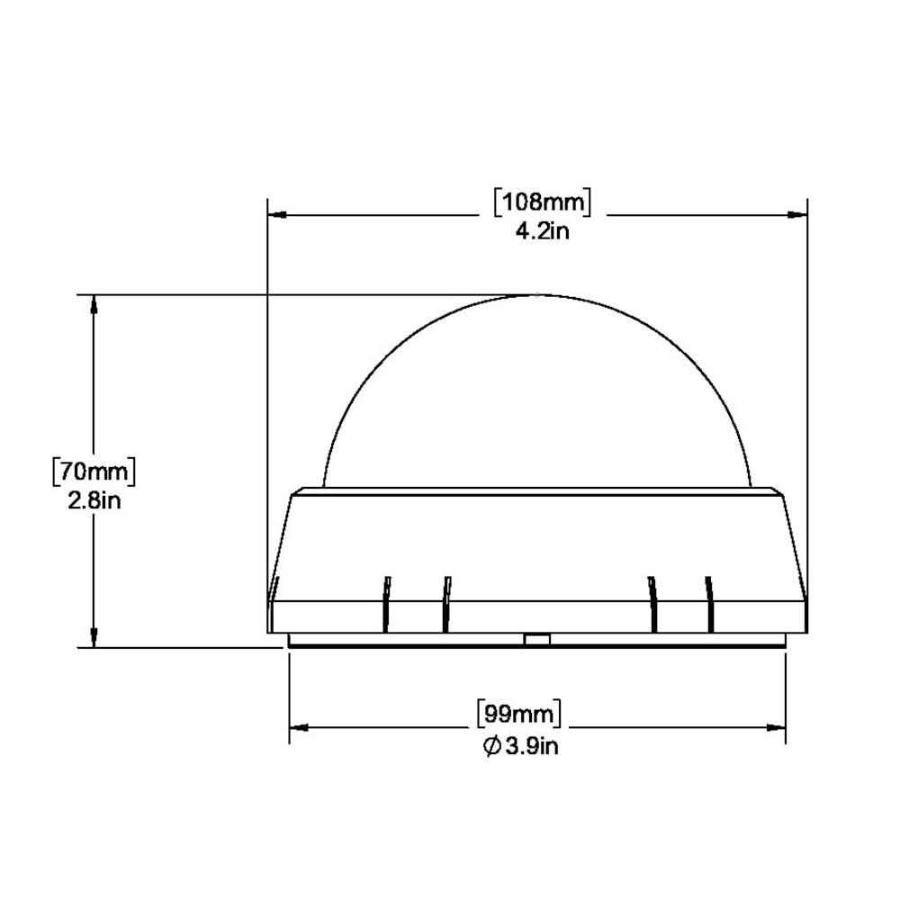 Ritchie XP - 99W Kayaker Compass - Surface Mount - White - XP - 99W - Anchor Express