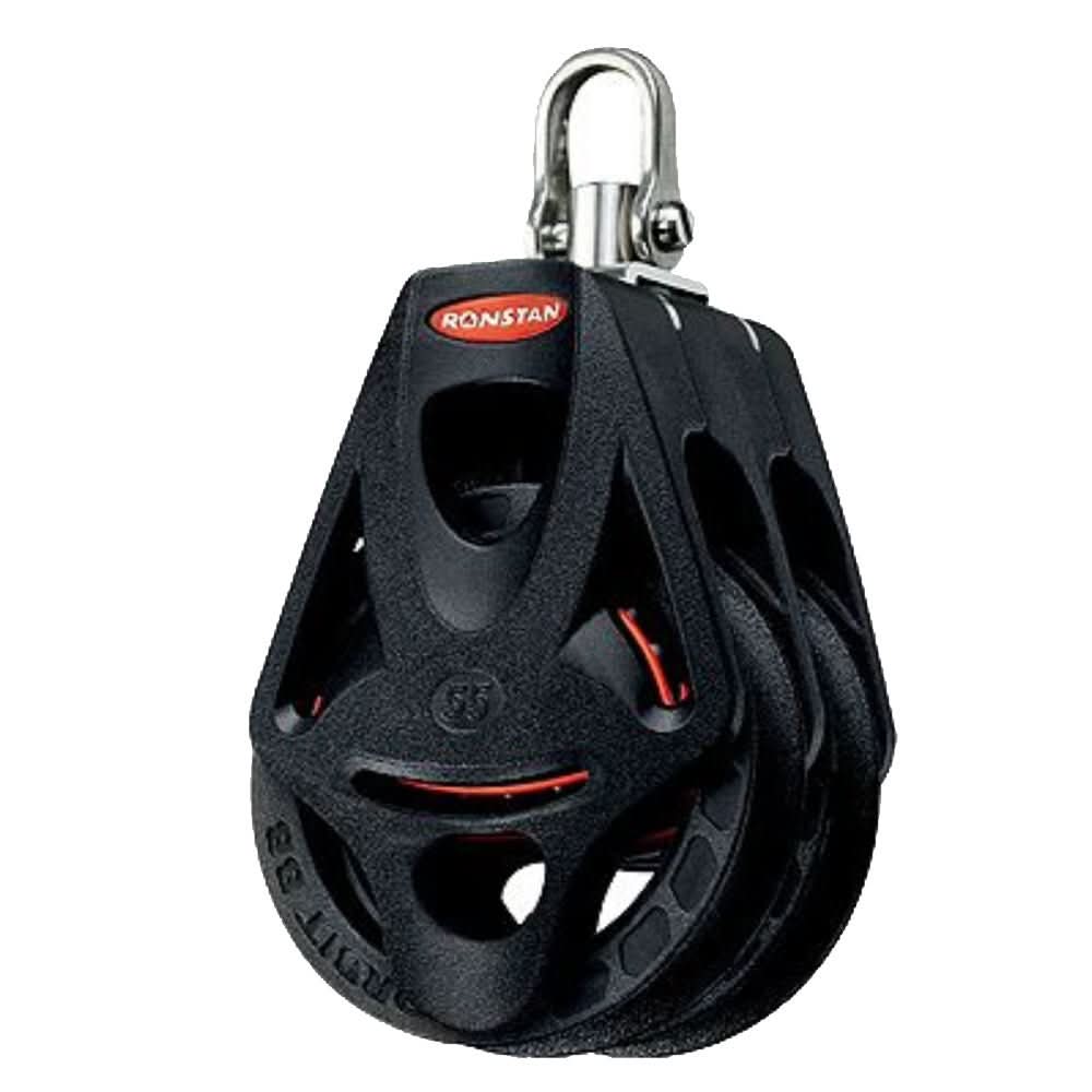 Ronstan Series 55 BB Orbit Block, Double Becket SwivelRF55210 - RF55210 - Anchor Express