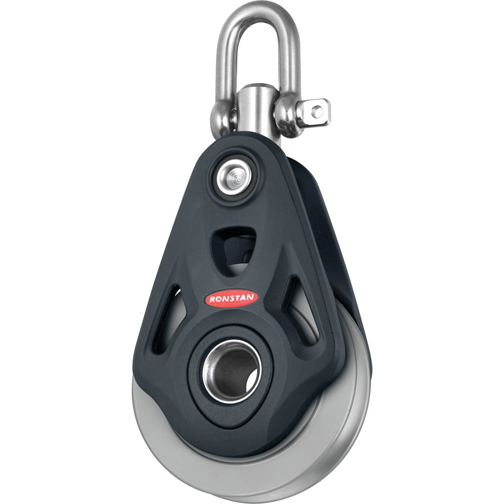 Ronstan Series 75 Core Block - Single - Aluminum Rope/Wire Sheave - RF74100AW - Anchor Express