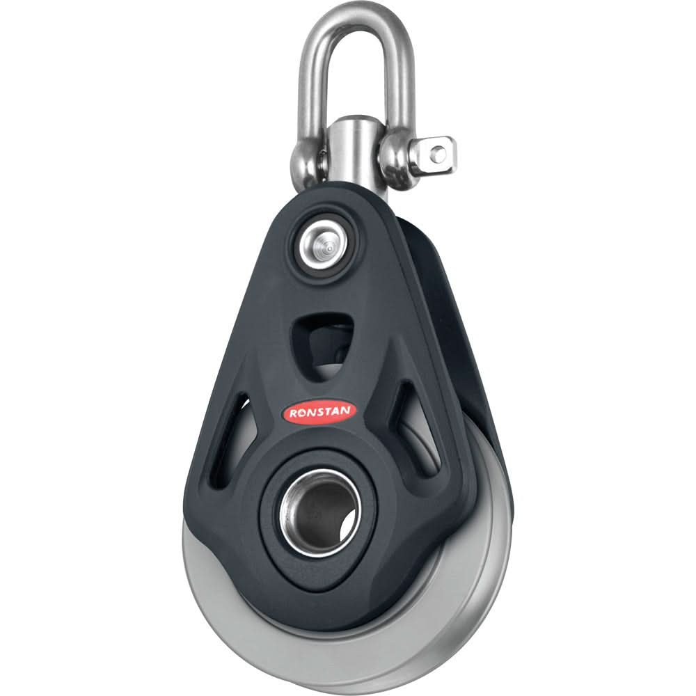 Ronstan Series 75 Core Block - Single - Aluminum Rope/Wire Sheave - RF74100AW - Anchor Express