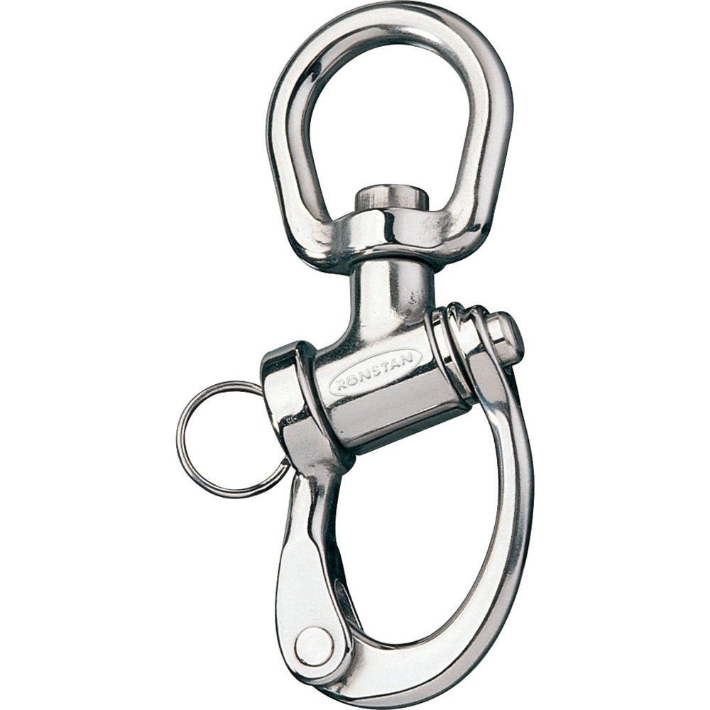 Ronstan Trunnion Snap Shackle - Large Swivel Bail - 122mm (4 - 3/4") Length - RF6321 - Anchor Express