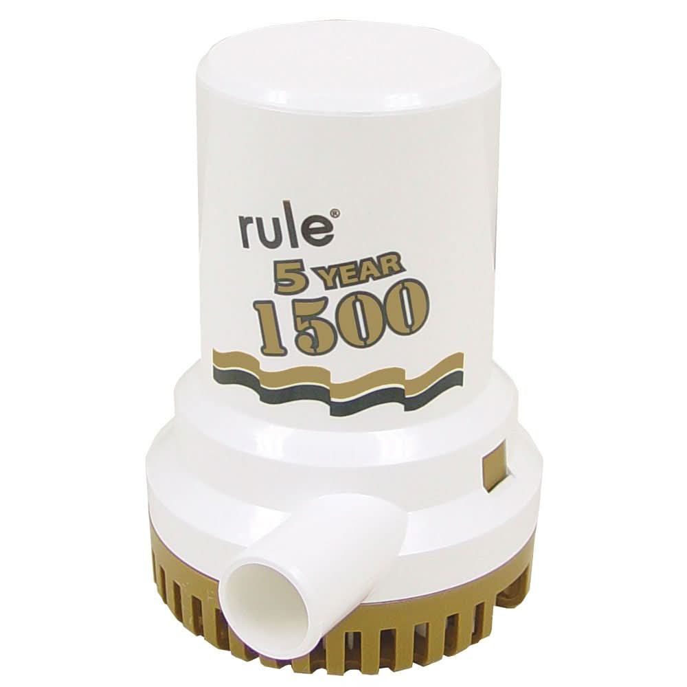 Rule 1500 G.P.H. "Gold Series" Bilge Pump - 04 - Anchor Express