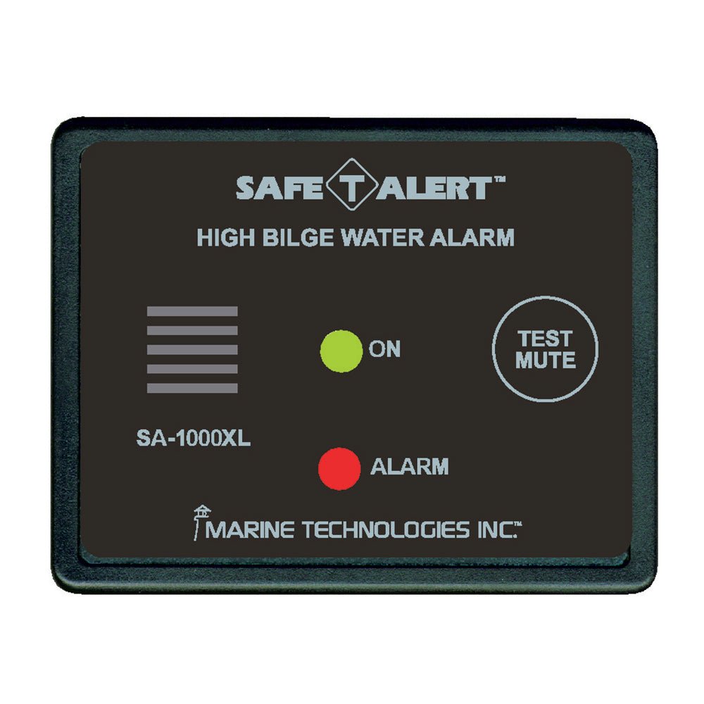 Safe - T - Alert High Bilge Water Alarm - Surface Mount - Black - SA - 1000XL - Anchor Express