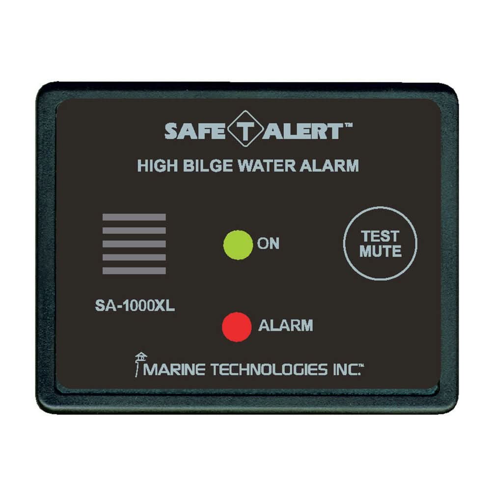 Safe - T - Alert High Bilge Water Alarm - Surface Mount - Black - SA - 1000XL - Anchor Express