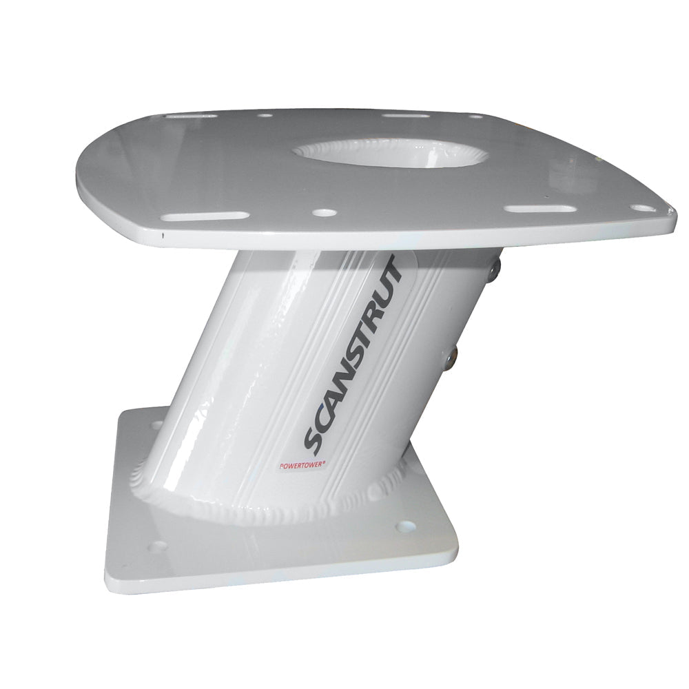 Scanstrut 10" Aluminum PowerTower for 2kwith 4kW Raymarine; Garmin & Navico 3G/4G Radomes - APT - 250 - 01 - Anchor Express
