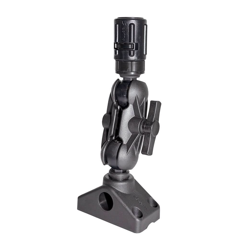 Scotty 162 1.5" Ball Mount with Gear Head Post and 241 Side Deck Mount - 0162 - Anchor Express