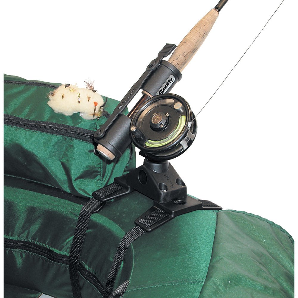 Scotty 267 Fly Rod Holder with 266 Float Tube Mount - 267 - Anchor Express