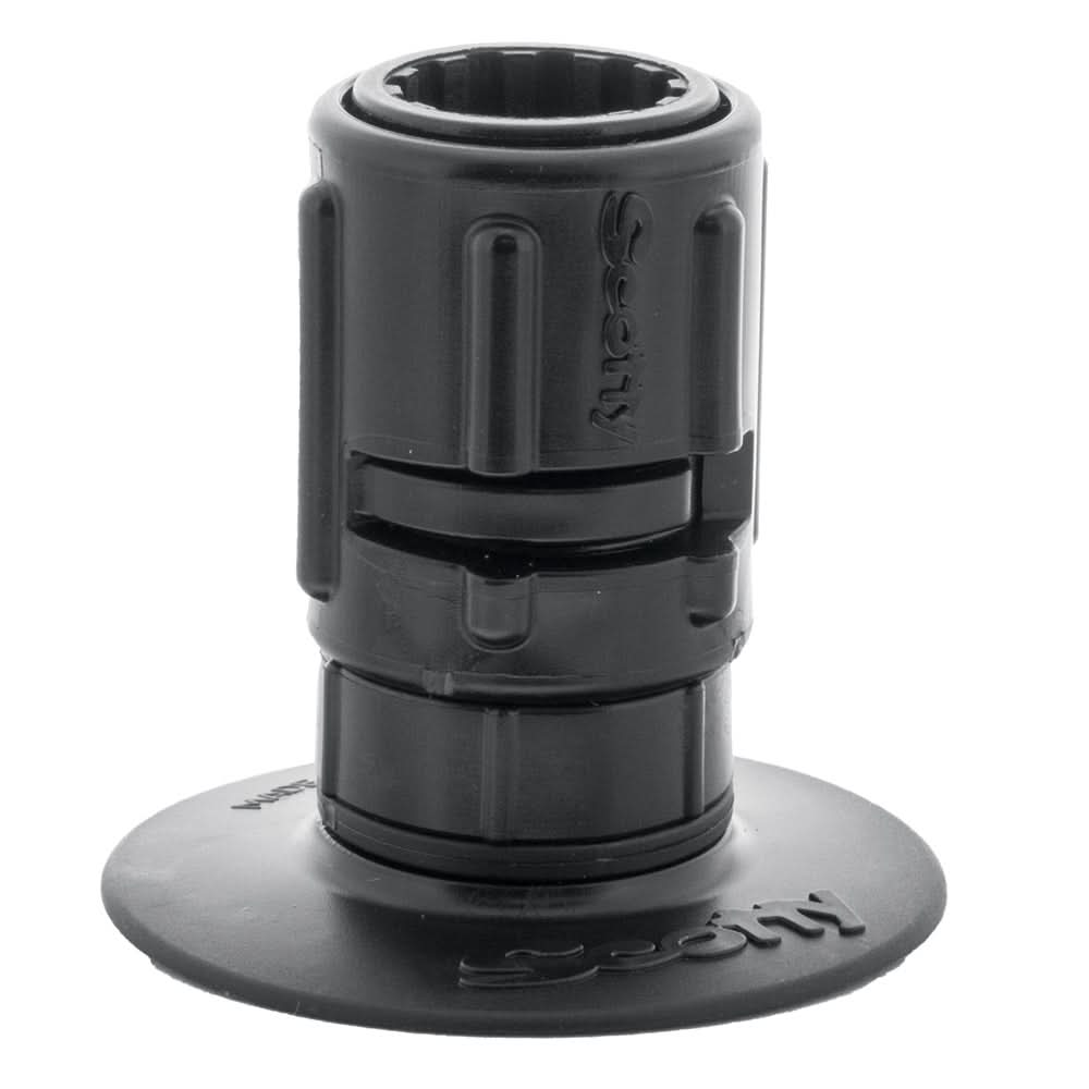 Scotty 448 Stick - On Mount w/Gear - Head Adapter - 3" Pad - 0448 - BK - Anchor Express