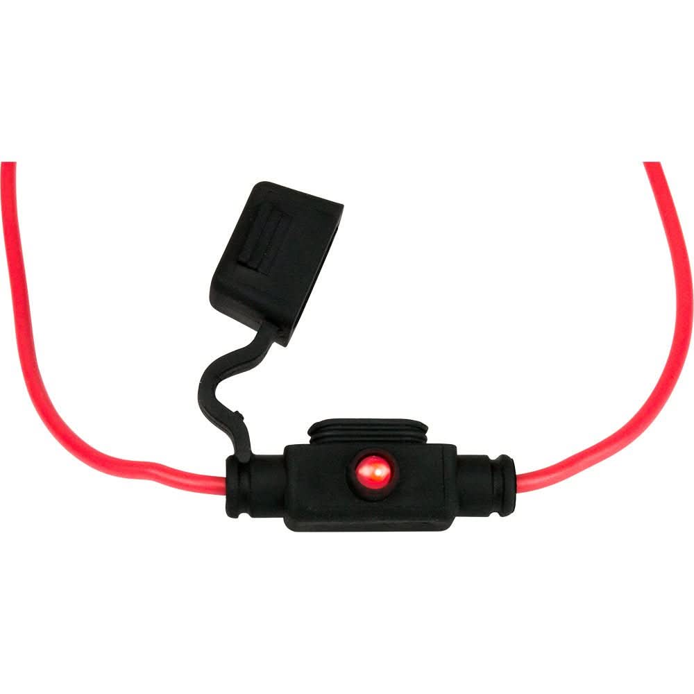 Sea - Dog ATM Mini Style Inline LED Fuse Holder - Up to 30A - 445097 - 1 - Anchor Express