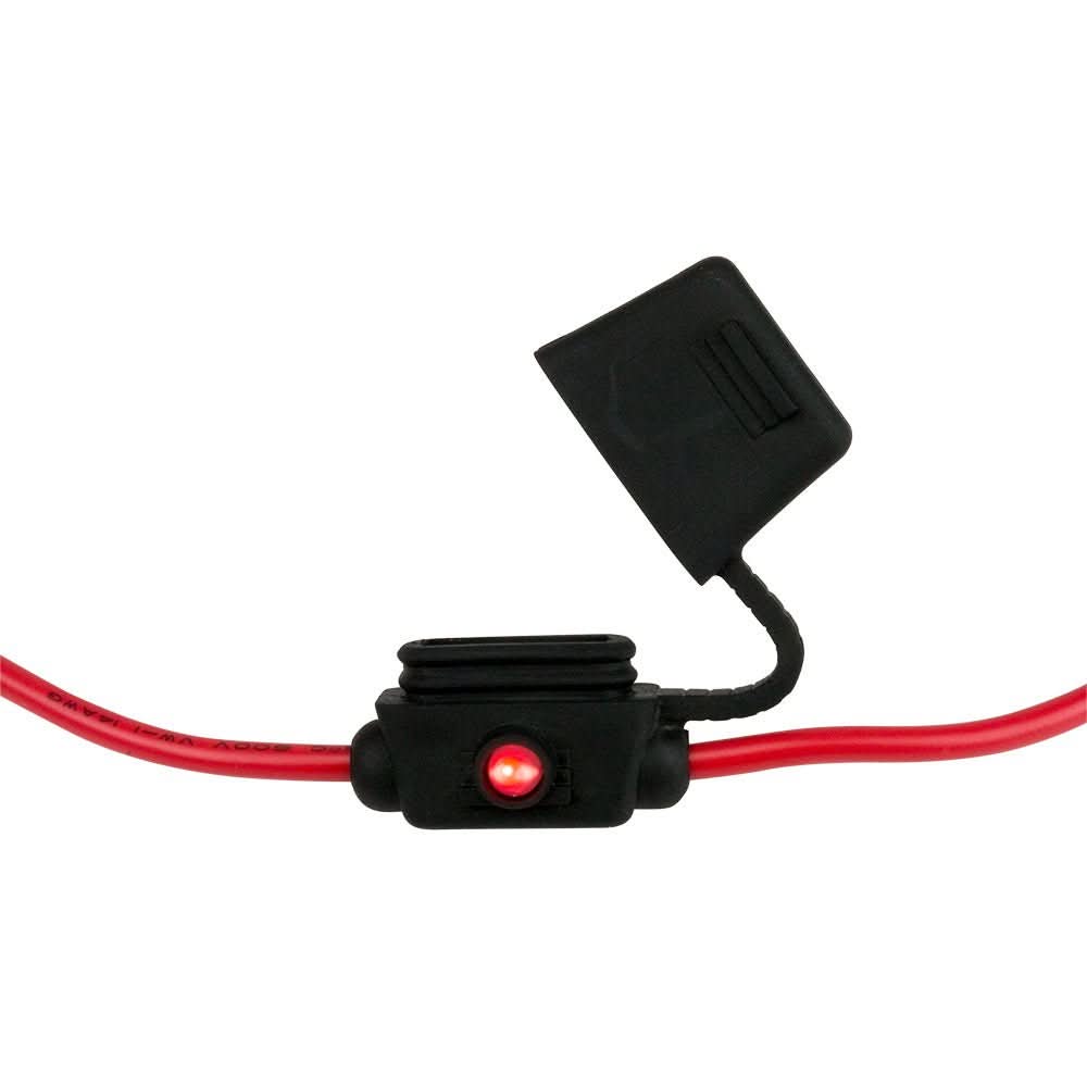 Sea - Dog ATO/ATC Style Inline LED Fuse Holder - Up to 30A - 445197 - 1 - Anchor Express