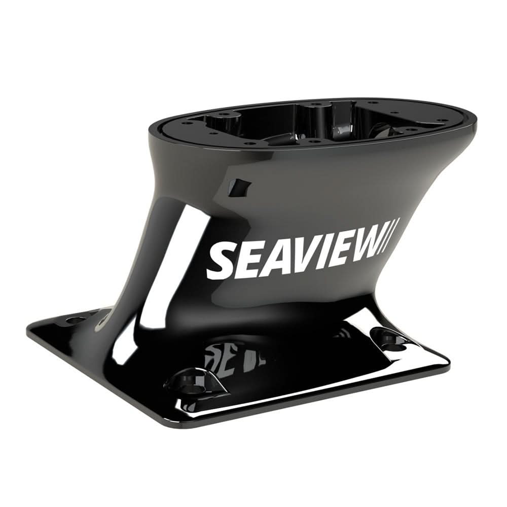 Seaview 5" Modular Mount Aft Raked 7x7 Base Top Plate Required - Black - PMA57M1BLK - Anchor Express
