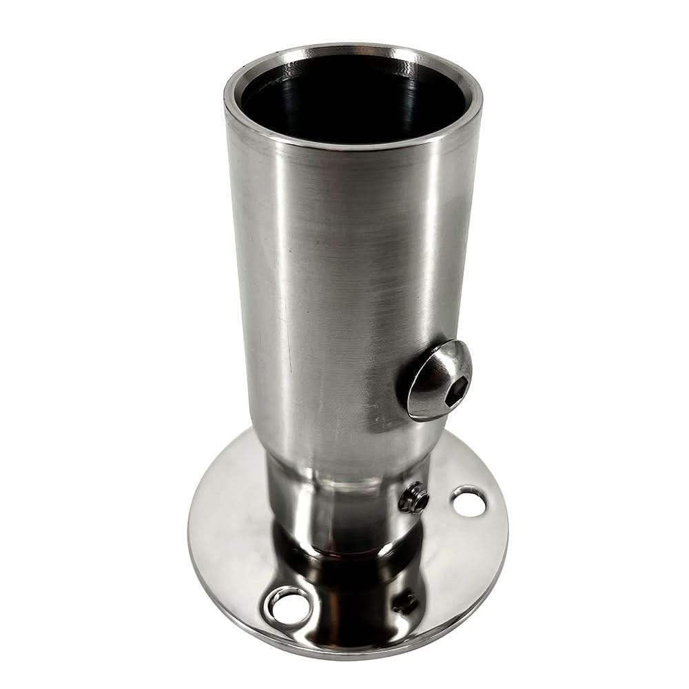 Seaview Starlink Stainless Steel 1" - 14 Threaded Adapter & Stainless Steel Fixed Base - SV114STLKFB - Anchor Express