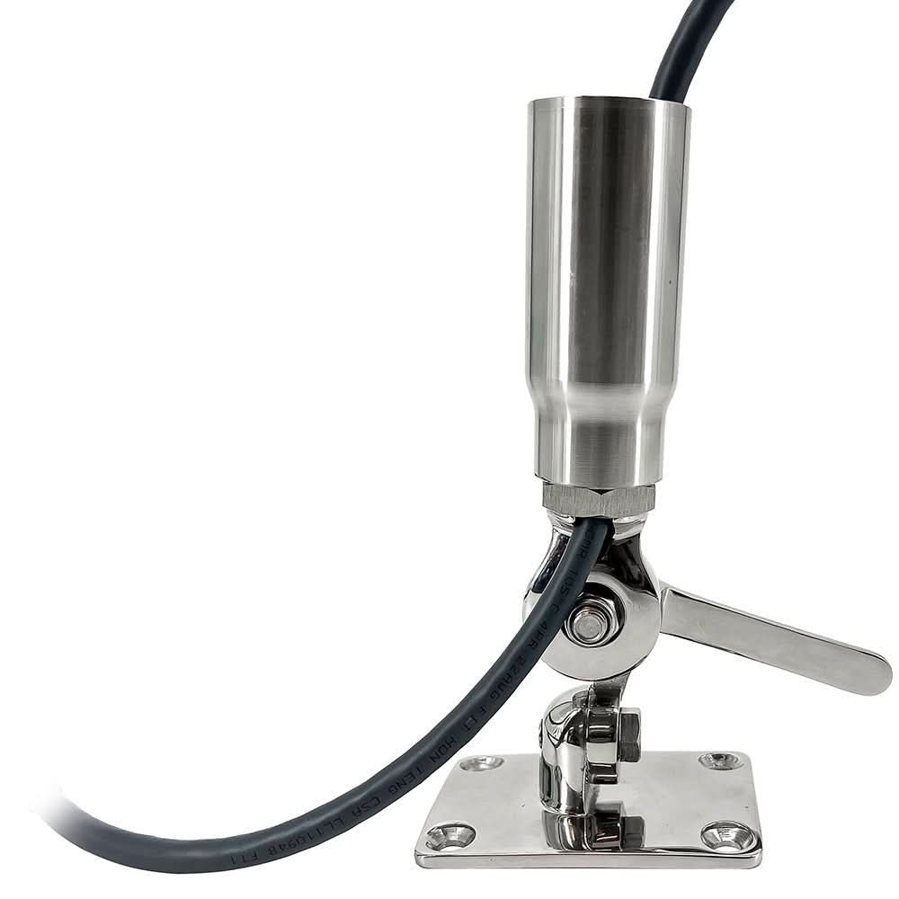 Seaview Starlink Stainless Steel 1" - 14 Threaded Adapter & Stainless Steel Ratchet Base - SV114STLKRB - Anchor Express