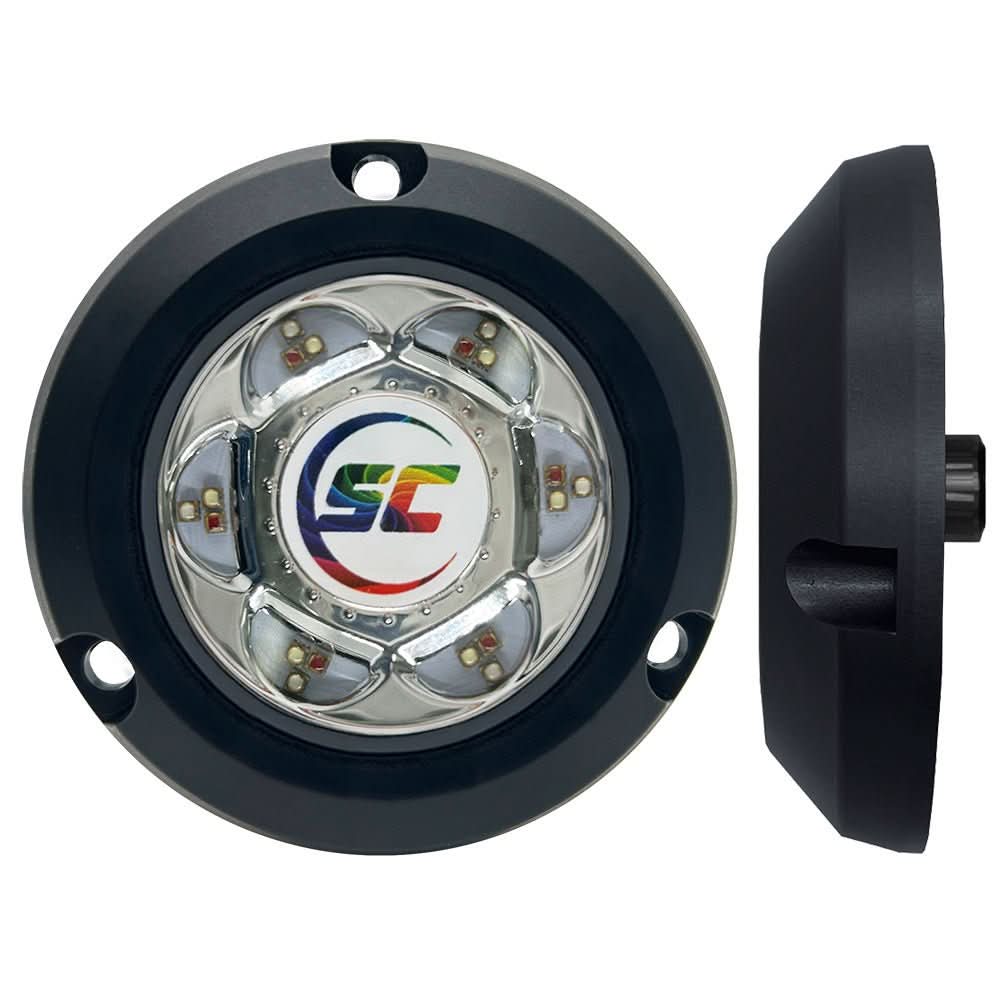 Shadow - Caster SC2 Series Polymer Composite Surface Mount Underwater Light - Full Color - SC2 - CC - CSM - Anchor Express