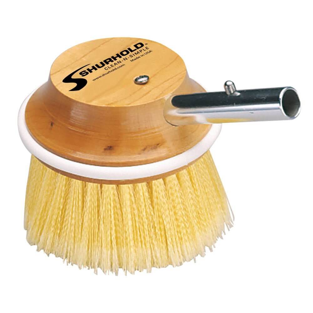 Shurhold 5" Round Polystyrene Soft Brush for Windows, Hulls, & Wheels - 50 - Anchor Express