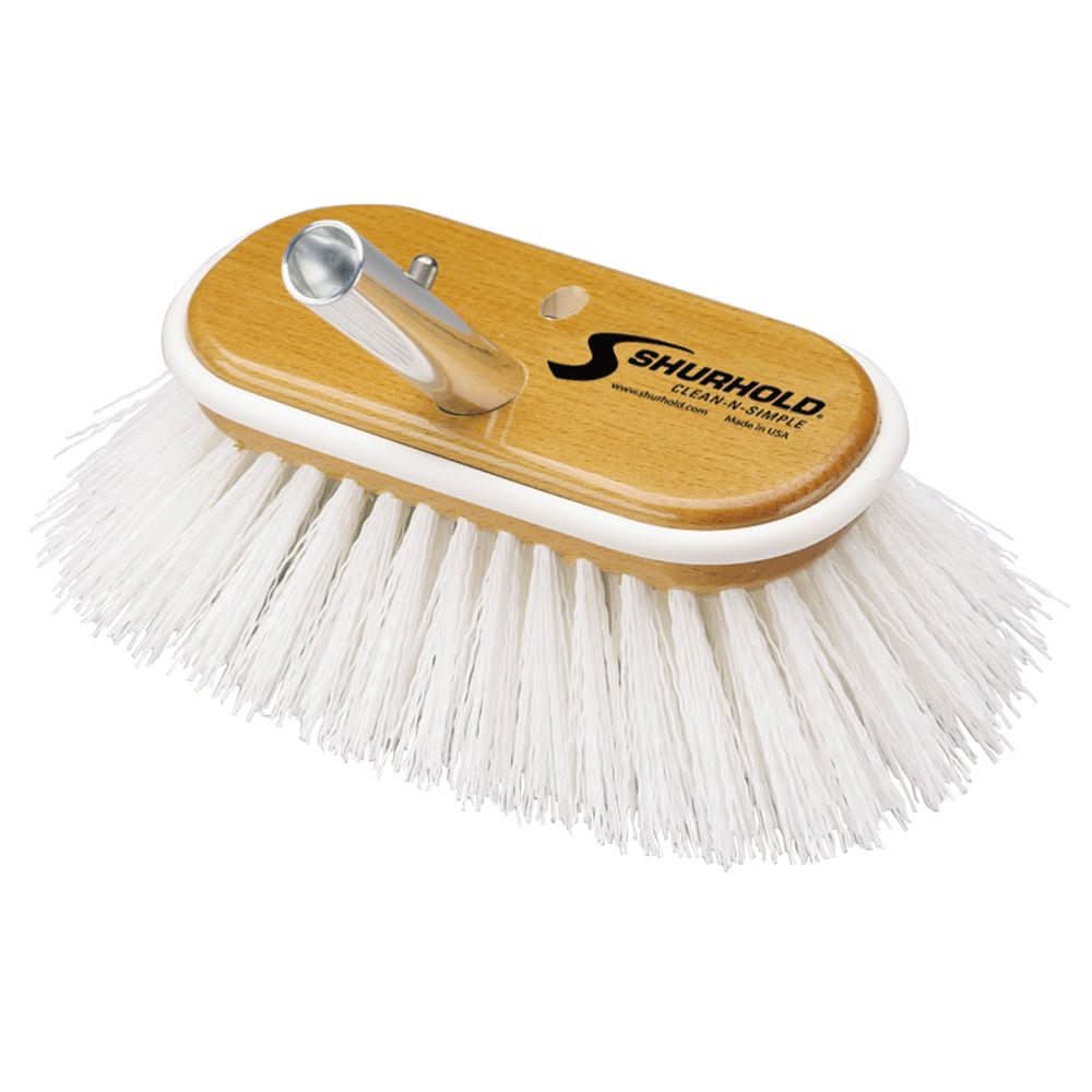 Shurhold 6" Polypropylene Stiff Bristle Deck Brush - 950 - Anchor Express