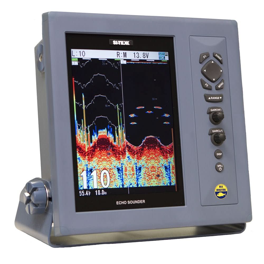 SI - TEX CVS - 1410 Dual Freq Color 10.4" LCD Fishfinder 1Kw - No Transducer - CVS - 1410 - Anchor Express
