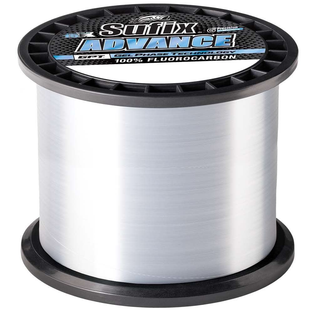 Sufix Advance Fluorocarbon - 25lb - Clear - 1200 yds - 679 - 1025C - Anchor Express