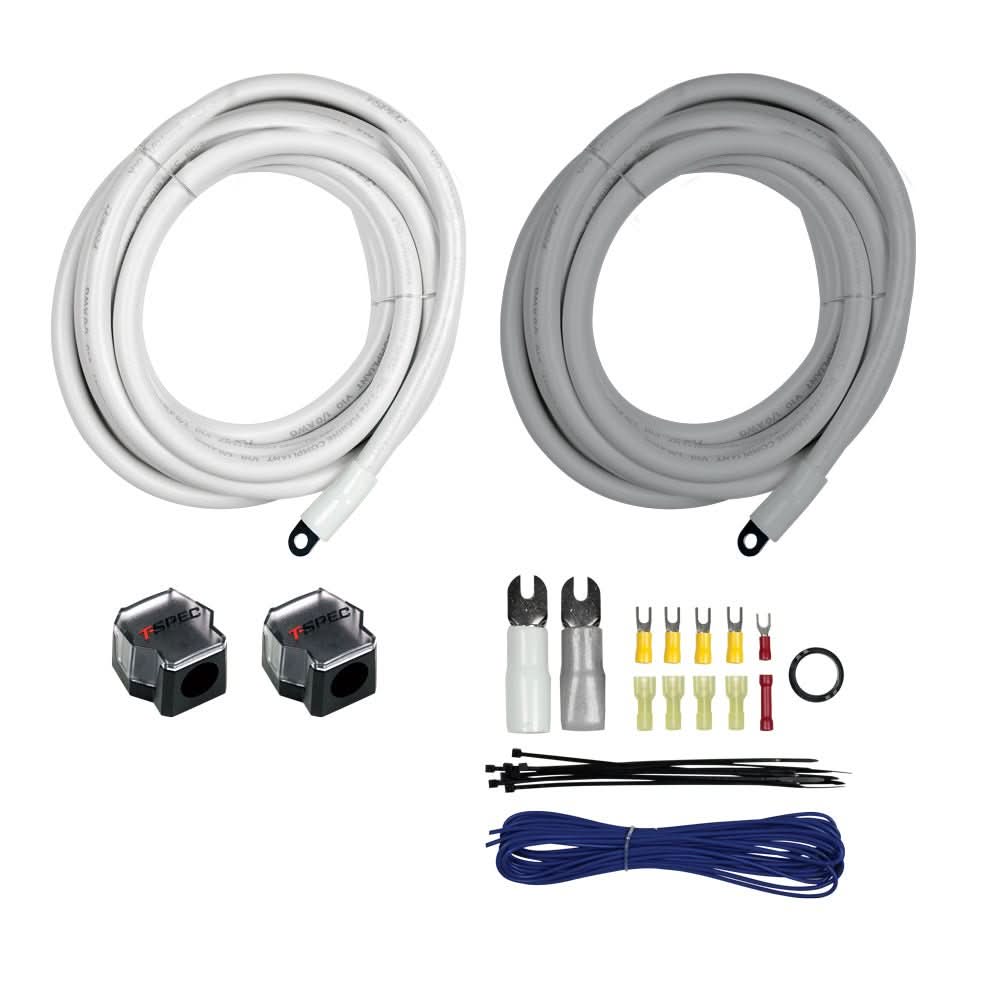 T - Spec V10 - D104K 4 Gauge Add - A - Amp Kit f/1/0 Gauge WireV10 - D104K - V10 - D104K - Anchor Express