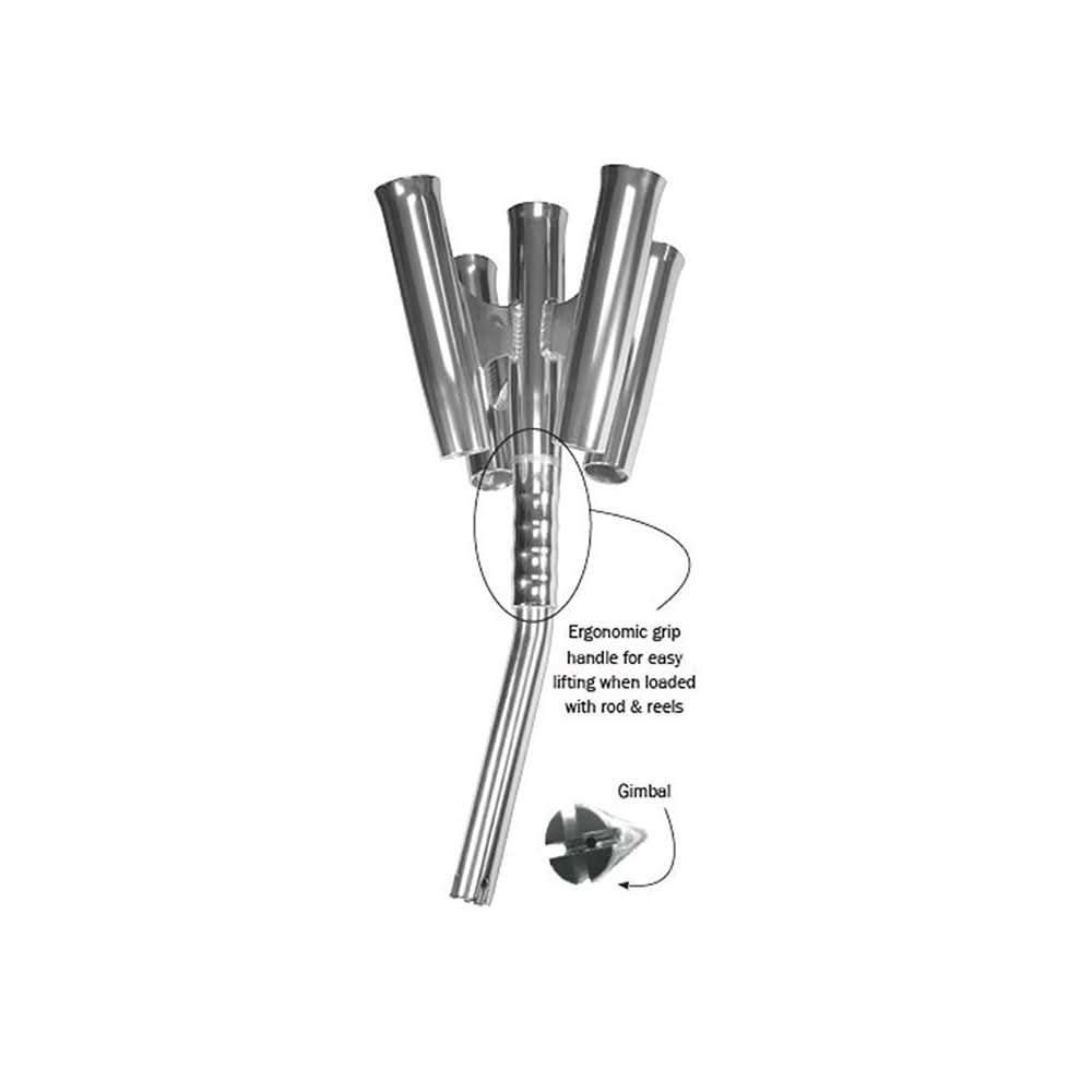 TACO Olympic 5 - Rod Holder Cluster - F31 - 0790BXY - 1 - Anchor Express
