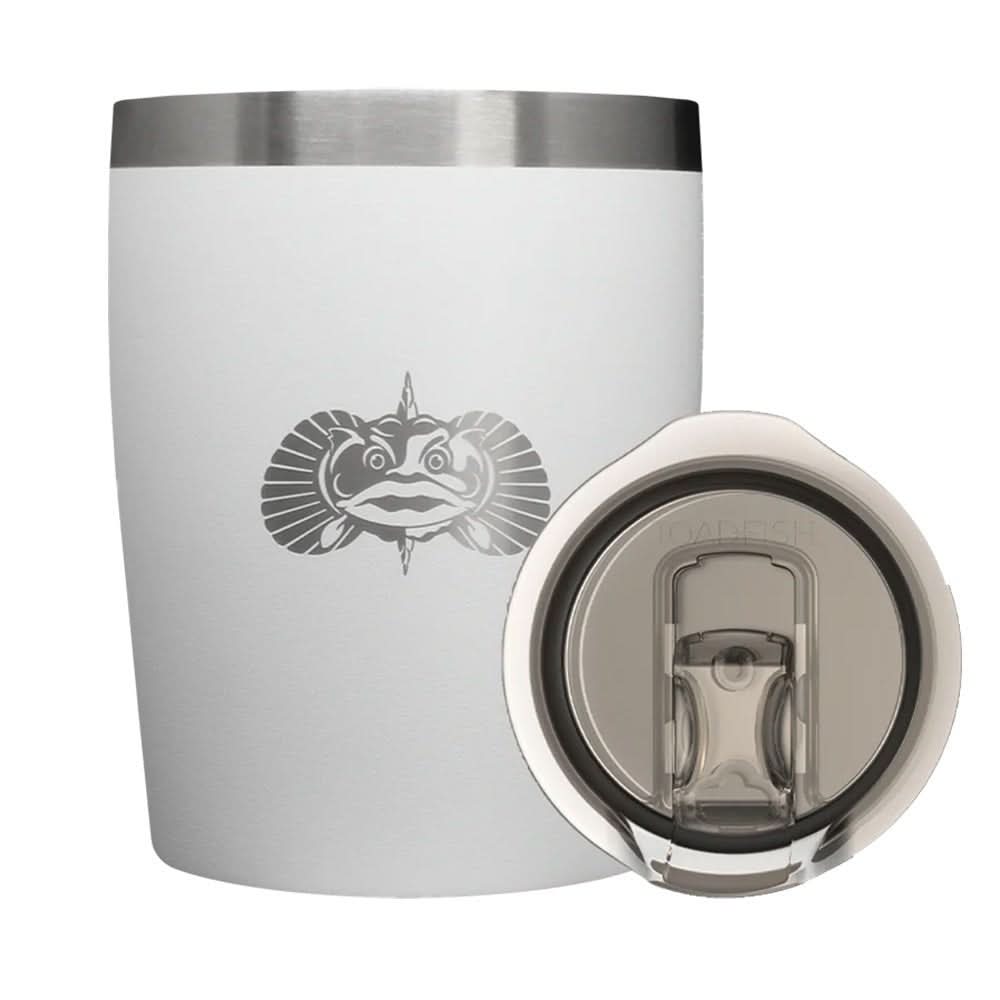 Toadfish Non - Tipping 10oz Rocks Tumbler - White - 1076 - Anchor Express