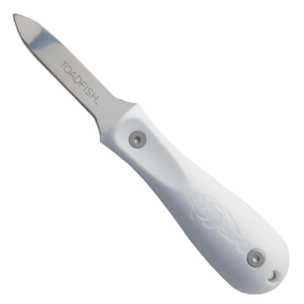 Toadfish Professional Edition Oyster Knife - White - 1005 - Anchor Express