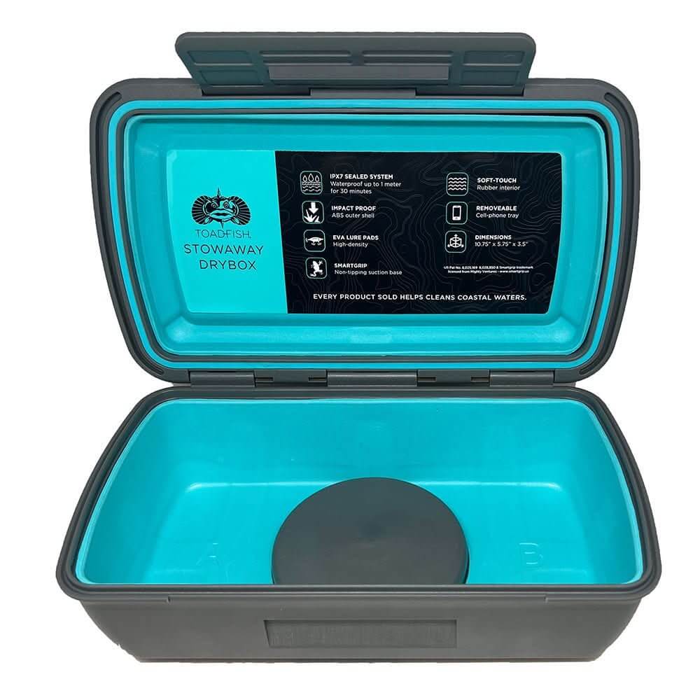 Toadfish Stowaway Dry Box w/Smart Grip & Cell Phone Tray Insert - 1139 - Anchor Express