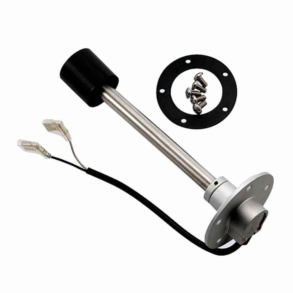 VDO Reed Switch fuel sender with 250mm length, 240-33 Ohm resistance, insulated spade connections and mounting screws