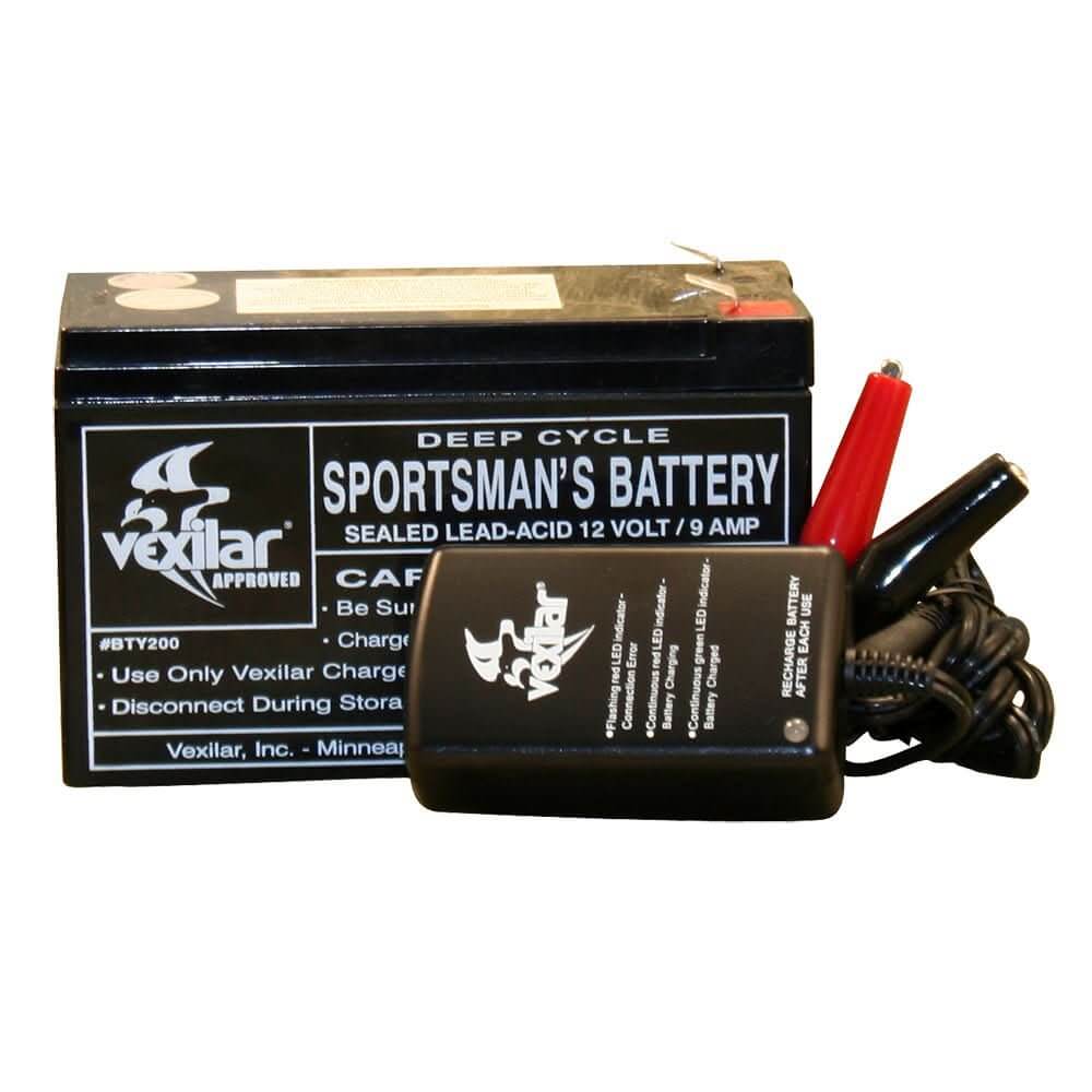 Vexilar Battery & Charger - V - 120 - Anchor Express