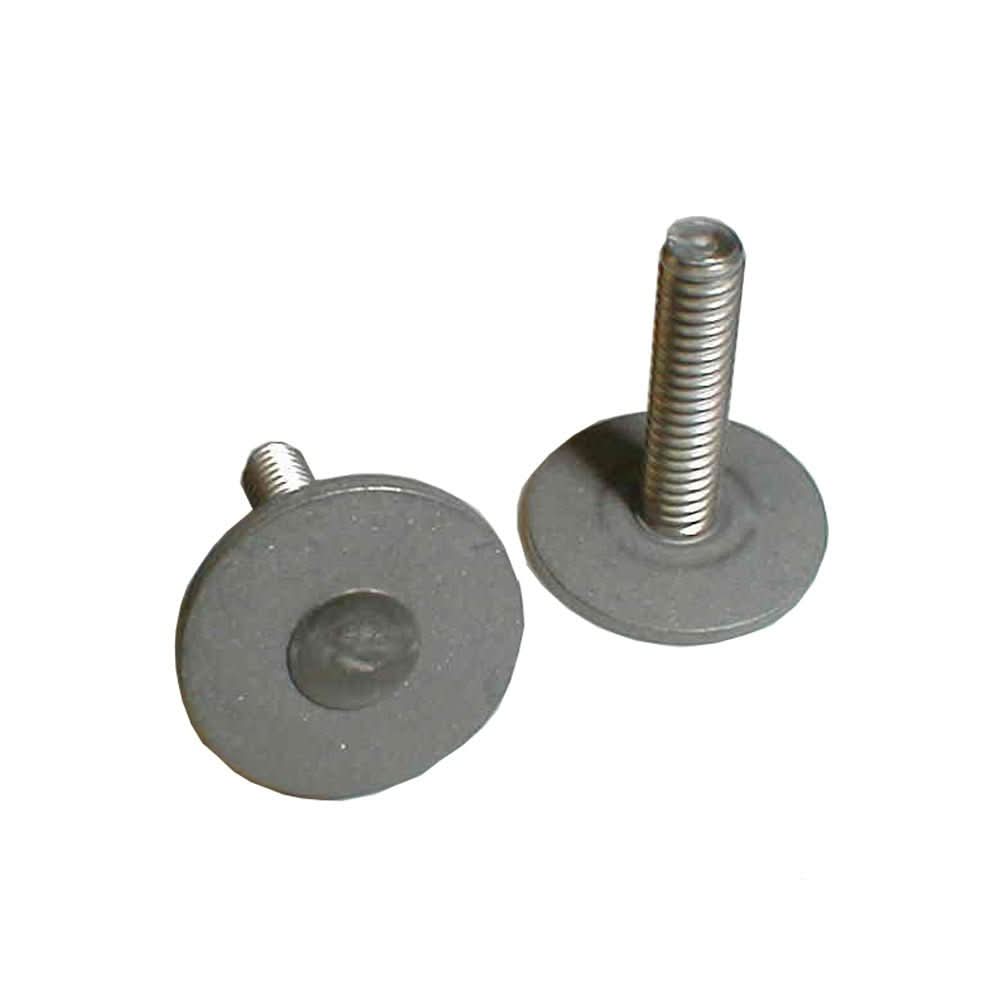 Weld Mount Stainless Steel Panel Stud .62" Base 8 x 32 Thread 1" Tall - 100 Pack - 83216100 - Anchor Express