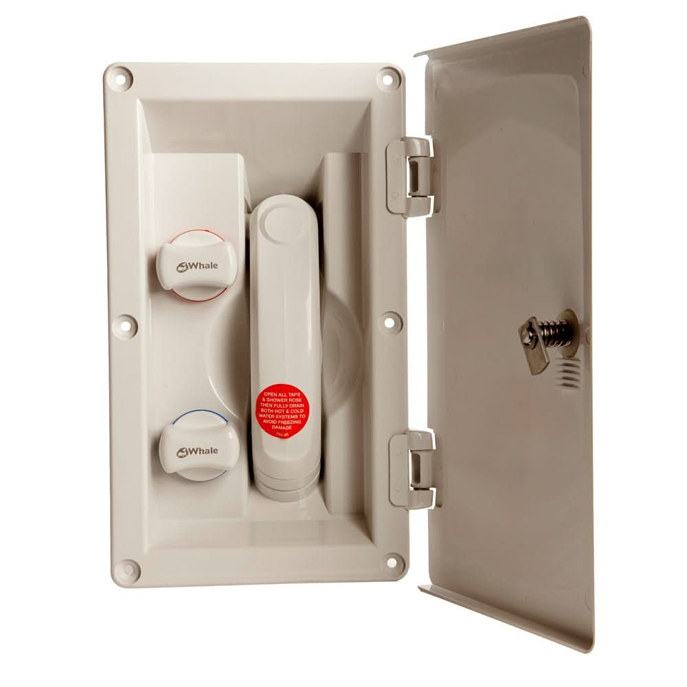 Whale Swim 'N' Rinse Transom Shower Hot & Cold Mixer with Cover - RT2658 - Anchor Express