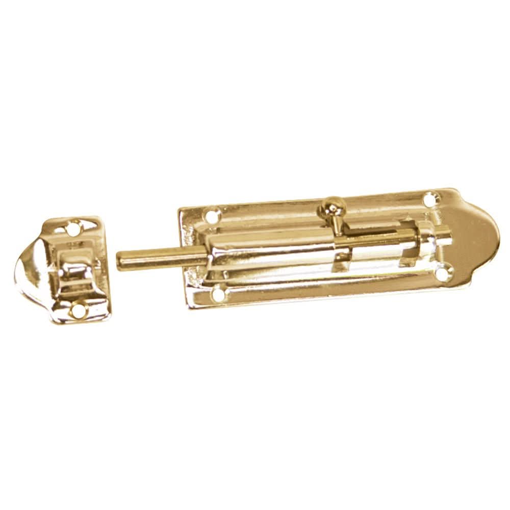 Whitecap Barrel Bolt - Polished Brass - 2 - 1/2' - S - 585BC - Anchor Express