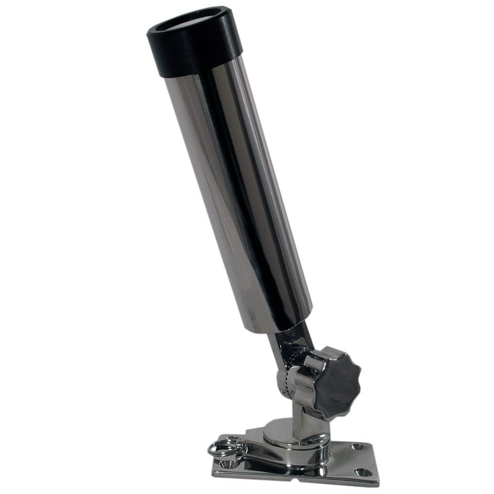 Whitecap Bluewater SS 360/180 Deg. Removable Rod Holder - S - 7007CBLUE - Anchor Express