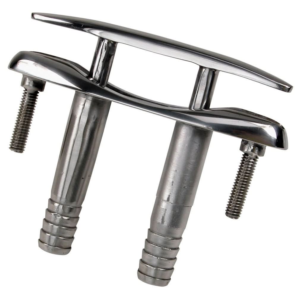 Whitecap E - Z Push Up Stainless Steel Cleat - 6" - 6809 - Anchor Express