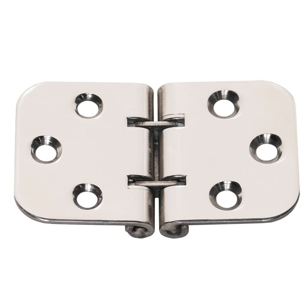 Whitecap Flush Mount 2 - Pin Hinge - 304 Stainless Steel - 2 - 13/16 x 1 - 9/16 - S - 3705 - Anchor Express