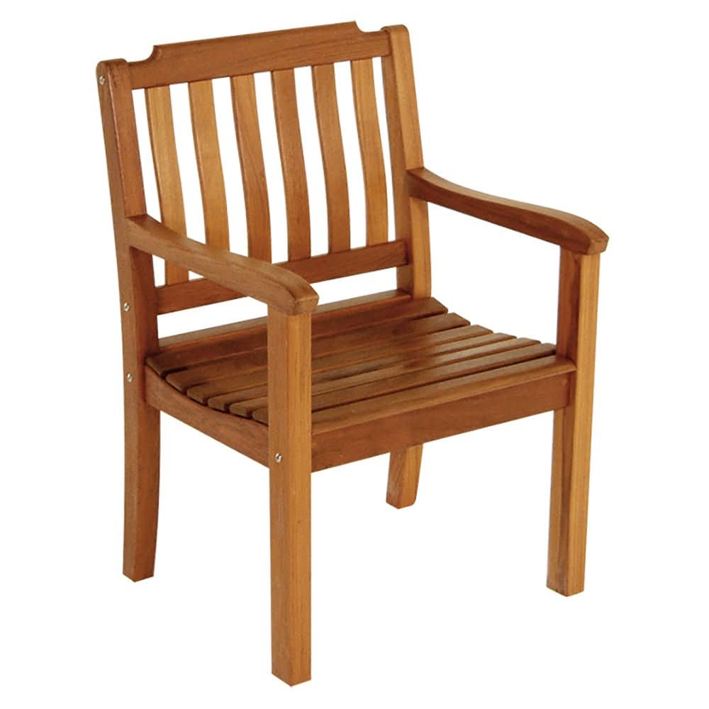 Whitecap Garden Chair w/Arms - Teak60065 - 60065 - Anchor Express