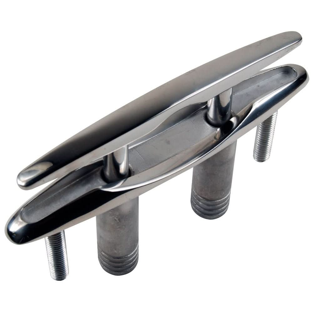Whitecap Pull Up Stainless Steel Cleat - 8" - 6710 - Anchor Express